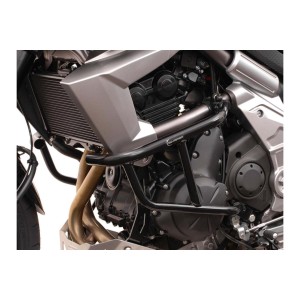 Protecciones laterales de motor Negro. Kawasaki Versys 650 (07-14).