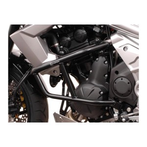 Protecciones laterales de motor Negro. Kawasaki Versys 650 (07-14).