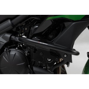 Protecciones laterales de motor Negro. Kawasaki Versys 650 (14-).
