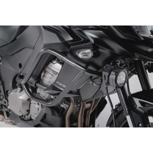 Protecciones laterales de motor Negro. Kawasaki Versys 1000 (15-18).