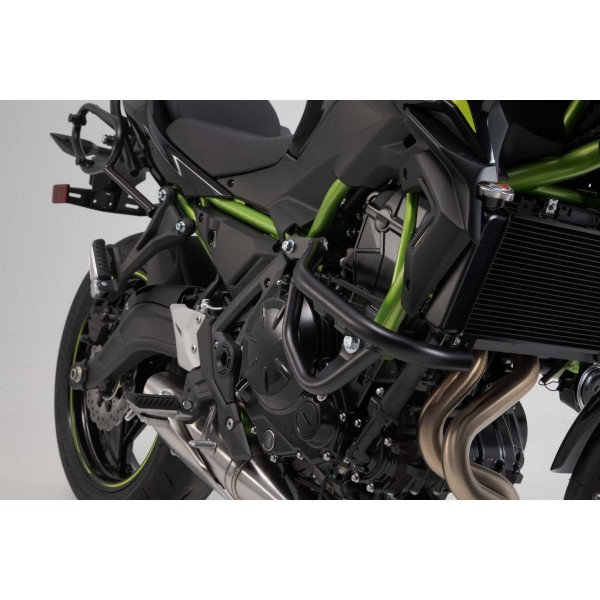 Protecciones laterales de motor Negro. Kawasaki Z650 (16-) / Z650RS (21-).
