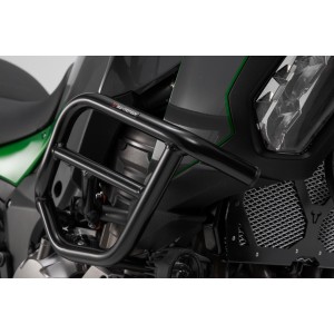 Protecciones laterales de motor Negro. Kawasaki Versys 1000 (18-) / 1100 (24-).