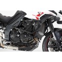 Protecciones laterales de motor Negro. Triumph Tiger 1050 Sport (13-).