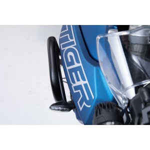 Protecciones laterales de motor Negro. Para modelos Triumph Tiger 800 (15-).