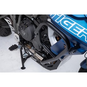 Protecciones laterales de motor Negro. Para modelos Triumph Tiger 800 (15-).