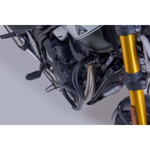 Protecciones laterales de motor Negro. Triumph Speed 400/Scrambler 400 X (23-).