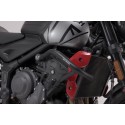 Protecciones laterales de motor Negro. Triumph Trident 660 (21-).