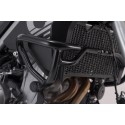 Protecciones laterales de motor Negro. Aprilia Tuareg 660 (21-).