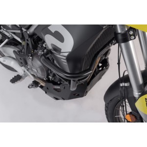 Protecciones laterales de motor Negro. Aprilia Tuareg 660 (21-).