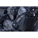 Protecciones laterales de motor Negro. Harley-Davidson Nightster / Special.