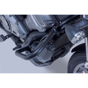 Protecciones laterales de motor Negro. Harley-Davidson Nightster / Special.