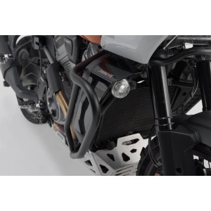 Protecciones laterales de motor Negro. Harley-Davidson Pan America (21-).