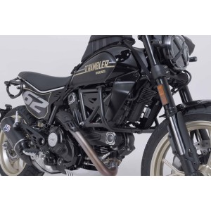 Protecciones laterales de motor Negro. Modelos Ducati Scrambler (23-).