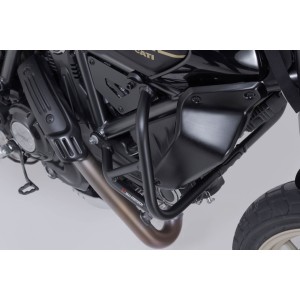 Protecciones laterales de motor Negro. Modelos Ducati Scrambler (23-).