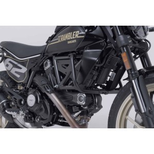Protecciones laterales de motor Negro. Modelos Ducati Scrambler (23-).