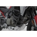 Protecciones laterales de motor Negro. Ducati Multistrada V4 (20-).