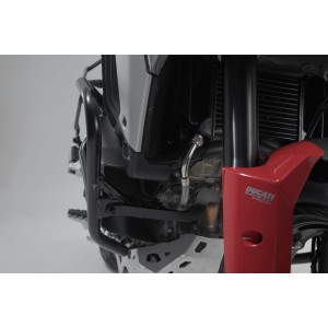 Protecciones laterales de motor Negro. Ducati Multistrada V4 (20-).