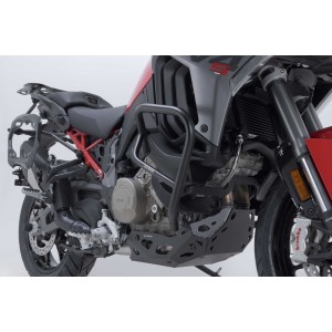 Protecciones laterales de motor Negro. Ducati Multistrada V4 (20-).