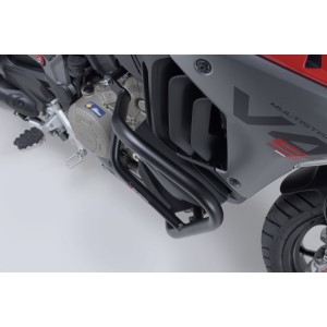 Protecciones laterales de motor Negro. Ducati Multistrada V4 (20-).