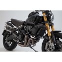 Protecciones laterales de motor Negro. Modelos Ducati Scrambler 1100 (17-).
