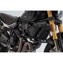 Protecciones laterales de motor Negro. Modelos Ducati Scrambler 1100 (17-).