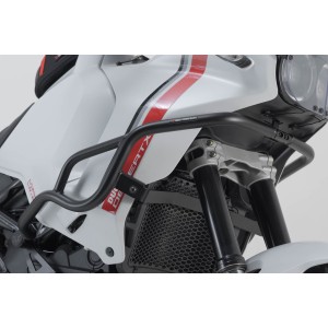 Protecciones laterales de motor Negro. Ducati DesertX (22-).