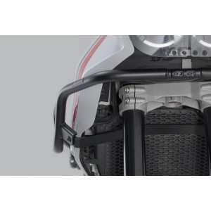 Protecciones laterales de motor Negro. Ducati DesertX (22-).