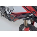 Protecciones laterales de motor Negro. Ducati DesertX (22-) / Rally (23-).