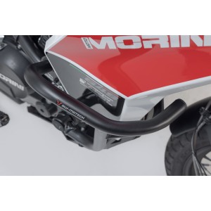 Protecciones laterales de motor Negro. Moto Morini X-Cape 650 (21-).