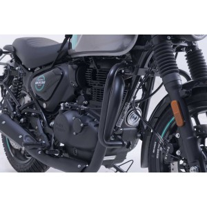 Protecciones laterales de motor Negro. Royal Enfield HNTR 350 (23-).