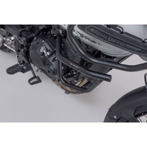 Protecciones laterales de motor Negro. Royal Enfield Himalayan 450 (23-).