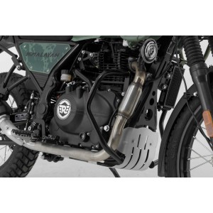 Protecciones laterales de motor Negro. Royal Enfield Himalayan (18-).