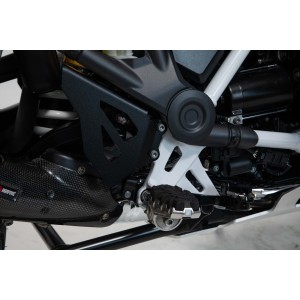 Set de protectores de bomba de freno Negro. BMW R 1200 GS, R 1250 GS.