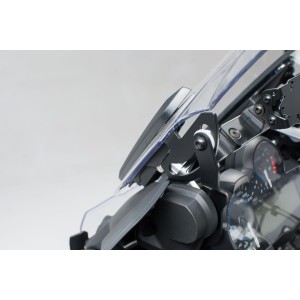 Refuerzo parabrisas Negro. BMW R 1200 GS (12-), R 1250 GS (18-).
