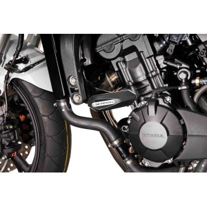Kit de topes anticaidas Negro. Honda CB600 F (07-13), CBF600 S/N (08-09).