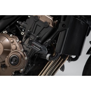 Kit de topes anticaidas Negro. Honda CB650R (18-23).