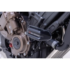 Kit de topes anticaidas Negro. Honda CB650R E-Clutch (23-).