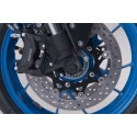 Kit de topes anticaídas para el eje delantero Negro. Suzuki GSX-8S/8R (22-), V-Strom 800 (22-).
