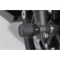 Kit de topes anticaidas para el eje delantero Negro. Yamaha MT-09/SP, XSR900, XT1200Z.