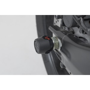 Kit de topes anticaidas para el eje trasero Negro. Yamaha MT-09 (20-).