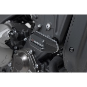 Kit de tope anticaidas Negro. Yamaha Tracer 9 / GT (20-) / GT+ (22-).