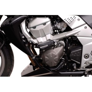 Kit de topes anticaidas Negro. Kawasaki Z750 (07-12) Z750R (11-12).