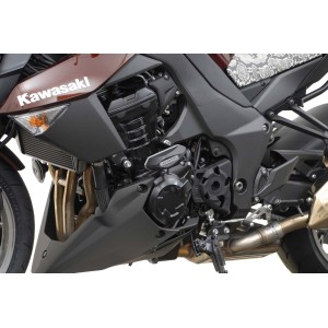 Kit de topes anticaidas Negro. Kawasaki Z 1000 (10-).