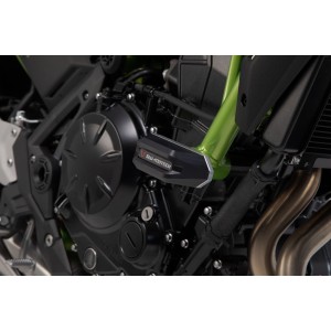 Kit de topes anticaidas Negro. Kawasaki Z650 (16-) / Z650RS (21-).