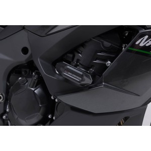 Kit de topes anticaidas Negro. Kawasaki Ninja 1000SX, 1100 SX/SE.