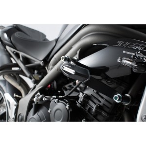 Kit de topes anticaidas Negro. Triumph Speed Triple 1050 (10-).