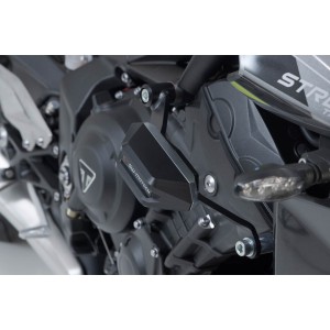 Kit de topes anticaidas Negro. Triumph Street Triple (12-) / Rx (15-).