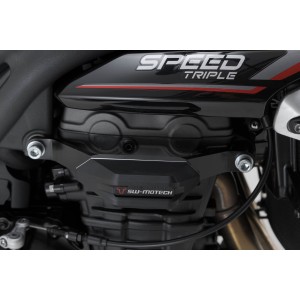 Kit de topes anticaidas Negro. Triumph Speed Triple 1200 RS (21-).