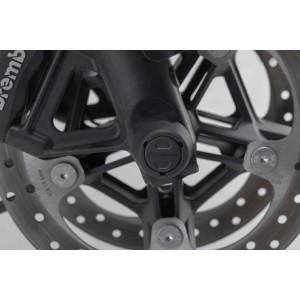 Kit de topes anticaidas para el eje delantero Negro. Harley-Davidson Pan America (21-).