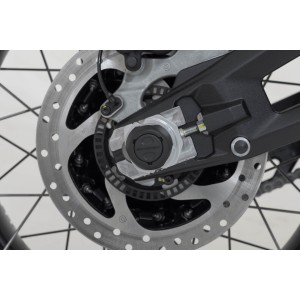 Kit de topes anticaidas para el eje trasero Negro. Modelos Ducati (14-).